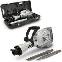 Abbruchhammer PX-AB-55 Practixx - 55 Joule | 1900 BPM | 1700W | inkl. Flach- & Spitzmeissel & Koffer – Bild 2