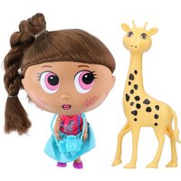 Eddy Toys Puppenset - Mit Zubehör - 20x11x19cm - Thema Zoo – Bild 2