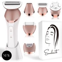 Sansbeauté® 6-in-1 Ladyshave Gesicht - Achseln - Beine - Bikinizone - Rasierer für Frauen - Epilierer - Epilierer für Damen - Trimmer für Frauen - Bikini-Trimmer - USB Wiederaufladbar – Bild 2
