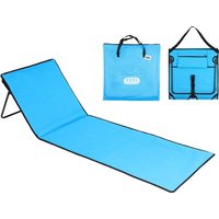 Feel Furniture - Hippe Strandliege mit Tragetasche - Blau – Bild 2