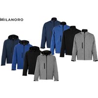 Milanoro - Wind- und wasserdichte Jacken - Jacke mit Kapuze - königsblau - XXL – Bild 2