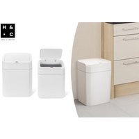 Home & Comfort Mülleimer mit Sensor - 16L + 12L - Automatischer Mülleimer - Kompaktes Design – Bild 2