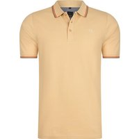 Mario Russo - 3XL - Polohemd Edward - Herren - Beige – Bild 2