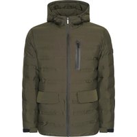 Mario Russo Padded Woven Jacket - Jacke Männer - Winterjacke Männer - Wasserabweisend - Winddicht - Grün - XL – Bild 2
