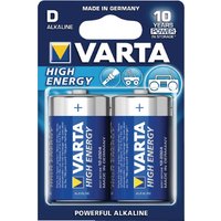 Varta Longlife Power D-Batterien - Hochenergie-Alkalibatterien - 2 Stück – Bild 2