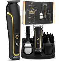 Wellshave - 6 in 1 Bartschneider Supreme - Körperpflegegerät - IPX7 Wasserdicht - Inkl. 6 Aufsätze – Bild 2