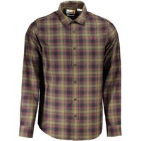 Timberland Langarmhemd aus grüner Baumwolle – Bild 2