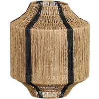 Mica Decorations Liliano Laterne - H36 x Ø30 cm - Jute - Schwarz – Bild 2