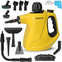 LUMAN 16 in 1 Dampfreiniger C3 - Dampfsperrfunktion - Handdampfreiniger - Handdampfreiniger - Fleckenreiniger - Teppichreiniger - Inkl. Aufbewahrungstasche und 16 Aufsätze - 1050 Watt - 450 ML - Gelb – Bild 2