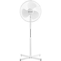 BRASQ Stativventilator - 40 cm - Weiß - Höhenverstellbar - 3 Geschwindigkeiten - 40 Watt – Bild 2