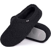 Hausschuhe Damen - Hausschuhe - Größe 42/43 - Schwarz - Rutschfest - Comfeet – Bild 2