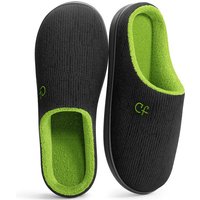 Hausschuhe Herren - Hausschuhe - Größe 40/41 - Schwarz - Rutschfest - Comfeet – Bild 2