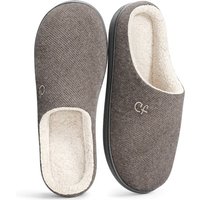 Hausschuhe Herren - Hausschuhe - Größe 44/45 - Grau - Rutschfest - Comfeet – Bild 2