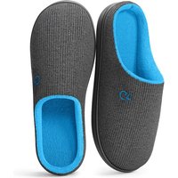 Hausschuhe Männer - Hausschuhe - Größe 44/45 - Grau - Rutschfest - Comfeet – Bild 2