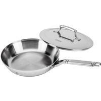 Saveur Selects - Voyage Bratpfanne - Ø25 cm - PFAS frei - mit Deckel - Für Induktion und alle anderen Wärmequellen - Backofenfest bis 260°C - Spülmaschinenfest - Teflonfrei - Dreifach Edelstahl – Bild 2