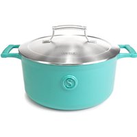 Saveur Selects - Voyage Kasserolle - Ø25 cm - Gusseisen - PFAS-frei - Induktion - Saveur Blau – Bild 2