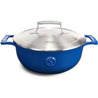 Saveur Selects - Voyage Kasserolle - Ø25 cm - Gusseisen - PFAS-frei - Induktion - Classic Blue – Bild 2