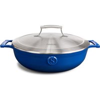 Saveur Voyage Kasserolle - Ø30 cm - Gusseisen - PFAS-frei - Induktion - Classic Blue – Bild 2
