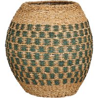 Mica Decorations Billy Korb für Pflanzen - H52 x Ø47 cm - Seegras - Grün – Bild 2