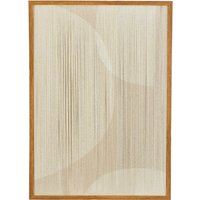 Mica Dekorationen Wanddekoration Kreis - L50 x B60 x H3 cm - Beige – Bild 2