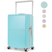 Skycases City Walker - Mittelgroßer Reisekoffer 77L - Leicht & robust - 360° Spinner-Räder - Original TSA-Schloss - Inklusive Schutzhülle & Nassbeutel - 66 x 45 x 26 cm - Tiffany Blau – Bild 2