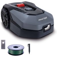 Mähroboter PX-RRM-600Wi Practixx - 600 qm² | 18cm Schnittbreite | 20-60 mm Schnitthöhe | Regensensor – Bild 2