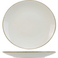 Gemütliche & trendige Dessertteller 6er Set - Elfenbein Granit - Ø22 cm - Keramik Stengods – Bild 2