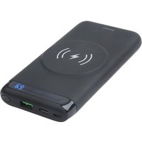 Deltaco PB-Q1003 Powerbank - 10.000 mAh - Drahtlos - MagSafe kompatibel - 1 x USB-C PD 20W - 1 x USB 18W - Schwarz – Bild 2