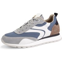 DenBroeck Morris St - Men's Sneakers - Schnürschuhe Herren - Blau-Grau Leder – Bild 2
