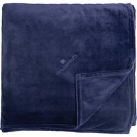 Mistral Home - PLAID - Flanell - 240 x 220 cm - einfarbig - blau – Bild 2