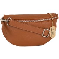 Anna Morellini - Agnese Italienische Lederhandtasche - Braun – Bild 2