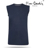 Pierre Cardin - Ärmelloses - T-Shirt - Dunkelblau - Größe M – Bild 2