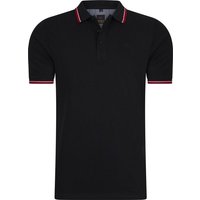 Mario Russo - Poloshirt Edward - Poloshirt Männer - Poloshirts Männer - Baumwolle - Schwarz – Bild 2