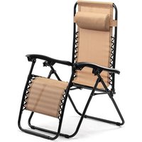 Hortensus Zero Gravity Relax Chair - Ultimativer Komfort in Ihrem eigenen Garten - Beige – Bild 2