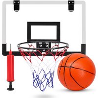 Mini Basketball Set - Inkl. Ball & Pumpe - Reifen - Korb - Ringe - Basketbälle - Ring für Kinder - Netz - Indoor - Brett - Stange - Für Zimmer - Basketballring – Bild 2