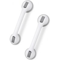 Luft - Haltegriff mit Saugnapf - für die Dusche - 2 Stück - Extra sicher & stark - 40cm – Bild 2