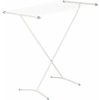 BRASQ Stehendes Trockengestell Weiß - 8 Meter - Wäschetrockner - Zusammenklappbares Wäscheständer - Stehendes Trockengestell - Trocknungsständer - 90x53x83 cm – Bild 2