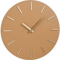 Mica Decorations Brixen Wanduhr - Ø36 cm - Hellbraun – Bild 2