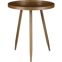 Mica Decorations Flores Beistelltisch - H48 x Ø42 cm - Metall - Bronze – Bild 2