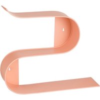 Mica Decorations Fenna Wandregal - L54 x B14 x H48 cm - Metall - Rosa – Bild 2