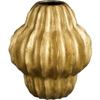 Mica Decorations Altea Vase - H28 x Ø25 cm - Keramik - Gold – Bild 2