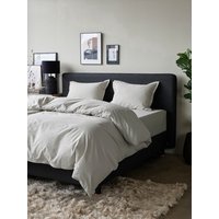 Home by TEMPUR® - Bettbezug 100% ägyptische Baumwolle - bügelfrei und trocknergeeignet - Natur - 200x200 cm - ohne Kissenbezug – Bild 2