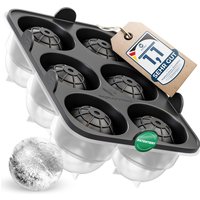 Whisky & Longdrinks - 6x Eiswürfel rund spülmaschinengeeignet - XXL Eiswürfel