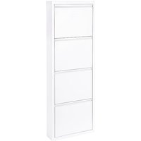 Bizotto - Weißes Metall - Schuhregal - Bizzotto Eyvin - 139 x 50 cm – Bild 2