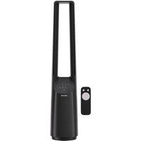 Auronic Turmventilator - Lamellenloses Modell - Luftkühler - Bodenventilator - Leiser Standventilator - 101 CM - 6 Geschwindigkeiten - Ventilator - Mit Zeitschaltuhr - 39 dB - Grau – Bild 2