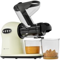 KitchenBrothers Slowjuicer XL - Entsafter - Gemüse- und Obstpresse - 43 mm und 70 mm Einfüllöffnung - 500 ml - Champagner – Bild 2