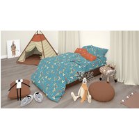 Vitality Pur - Indian Village R Kinderbettbezug - 140x200/220 cm - inklusive Kopfkissenbezug 60x70 cm - 100% Baumwolle – Bild 2