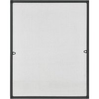Fliegengitter / Fenstergitter / Paravent - 100 x 120 cm - Schwarz - inkl. Befestigungsmaterial – Bild 2