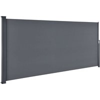 Windschutz / Sonnenschirm Dubai - 500 x 200 cm - Anthrazit – Bild 2