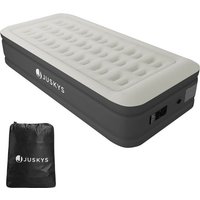 Juskys - Selbstaufblasendes Luftbett - inkl. Aufbewahrungsbeutel - 191 x 91 x 44 cm - Grau – Bild 2